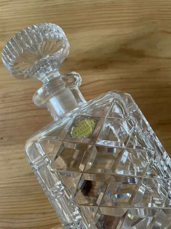 CARAFE EN CRISTAL VINTAGE – Image 3