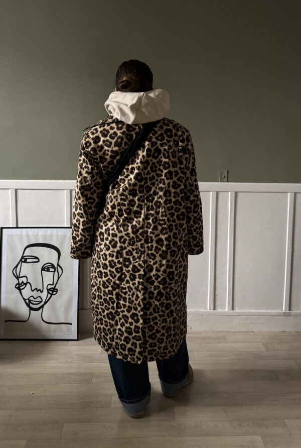 TRENCH SANDRO MOTIFS LEOPARD – Image 2