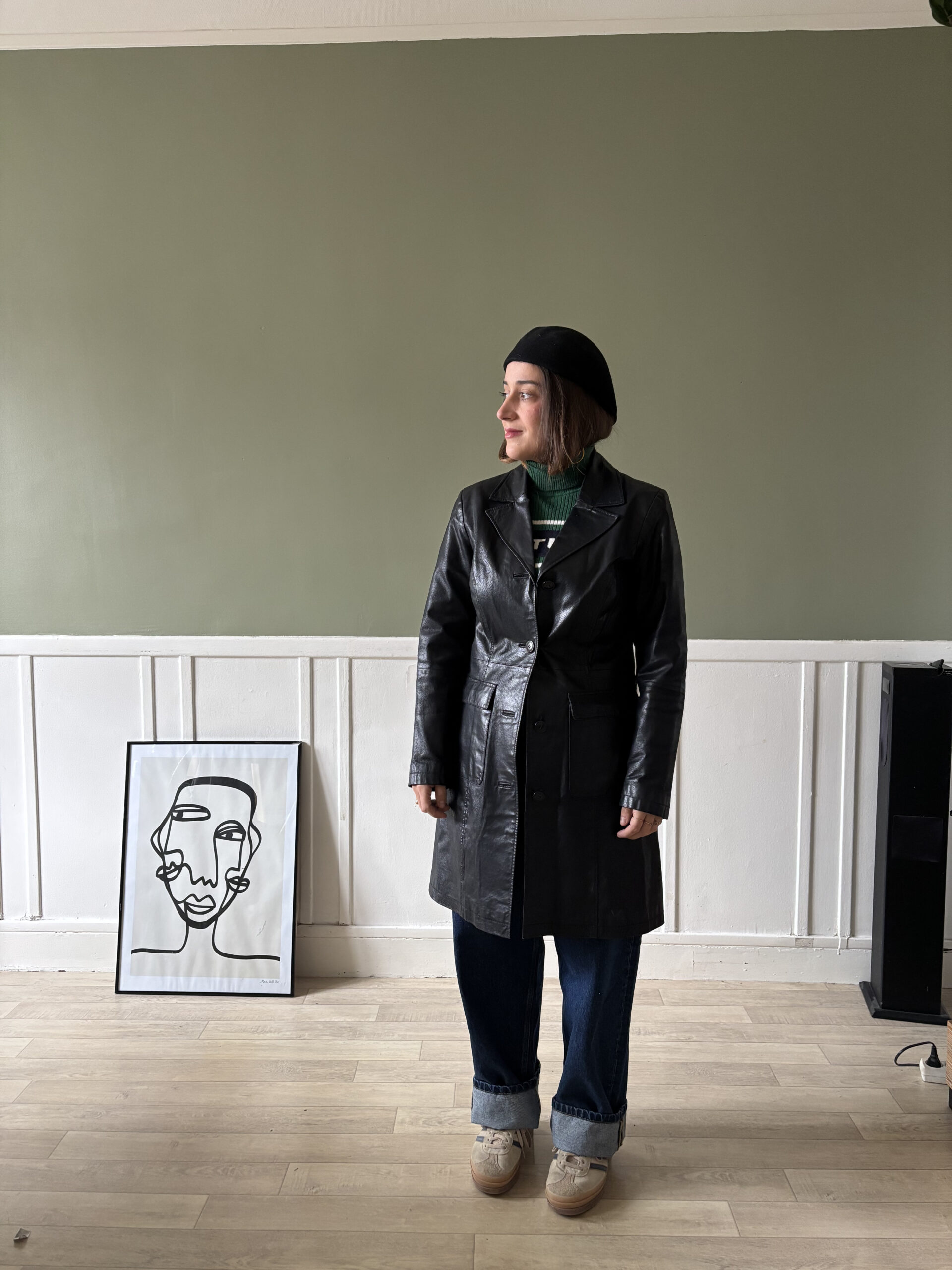 VESTE CUIR - VINTAGE – Image 3