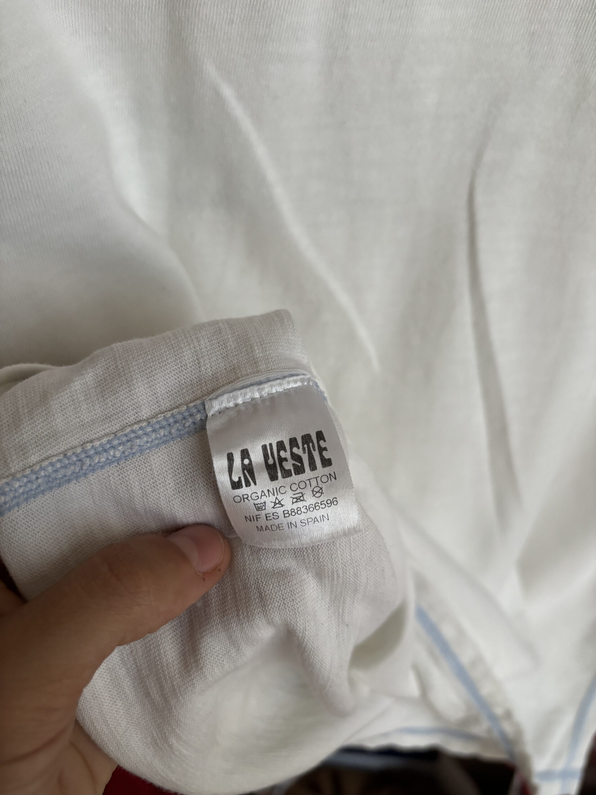 TEE SHIRT BLANC - LA VESTE – Image 4