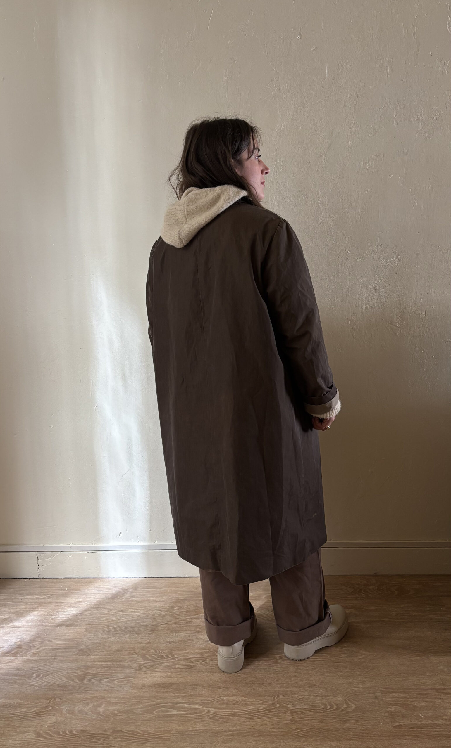 TRENCH MARRON - VINTAGE – Image 5