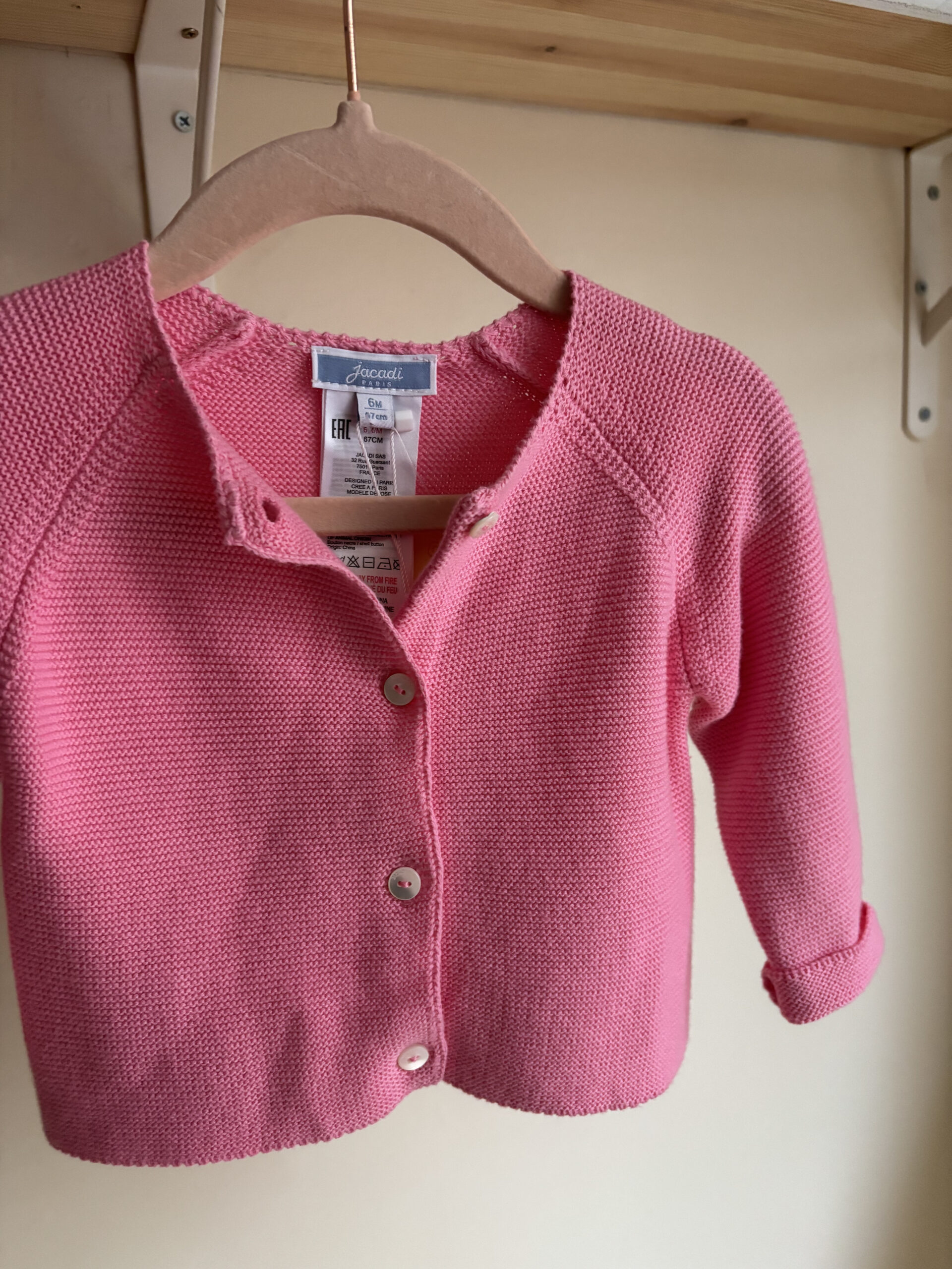 GILET ROSE - JACADI – Image 3