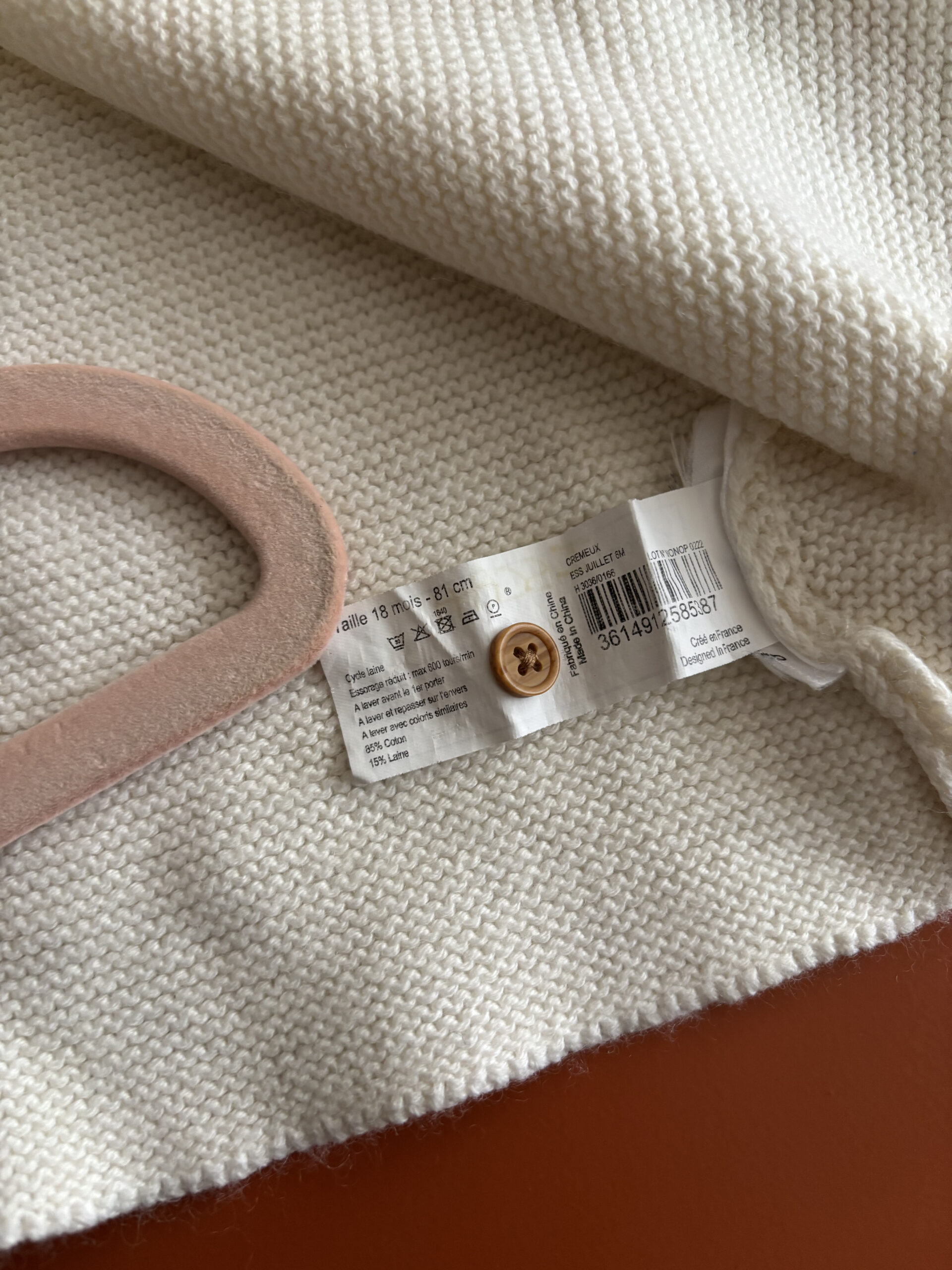 GILET CREME - BOUT'CHOU – Image 3