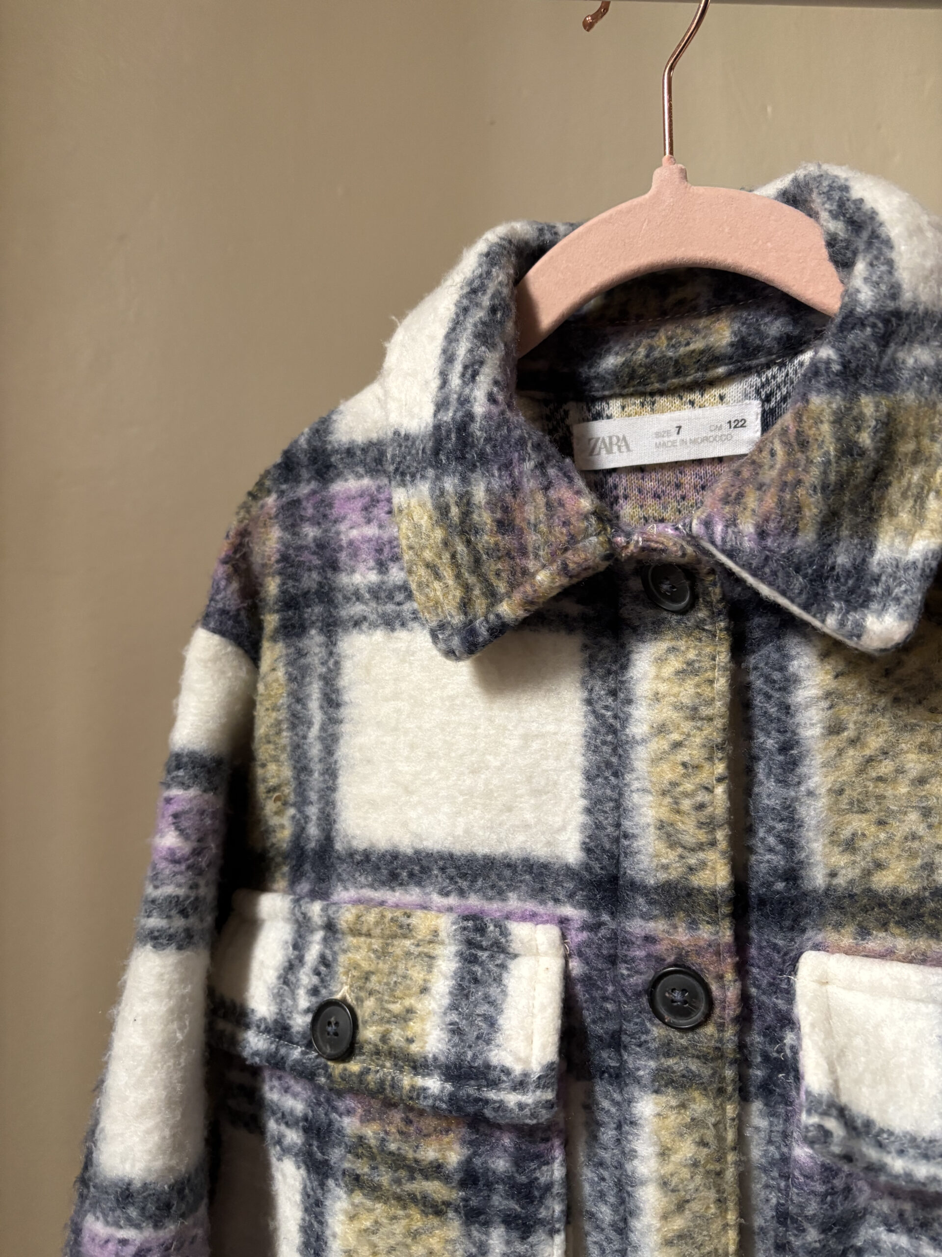 VESTE CARREAUX - ZARA – Image 3