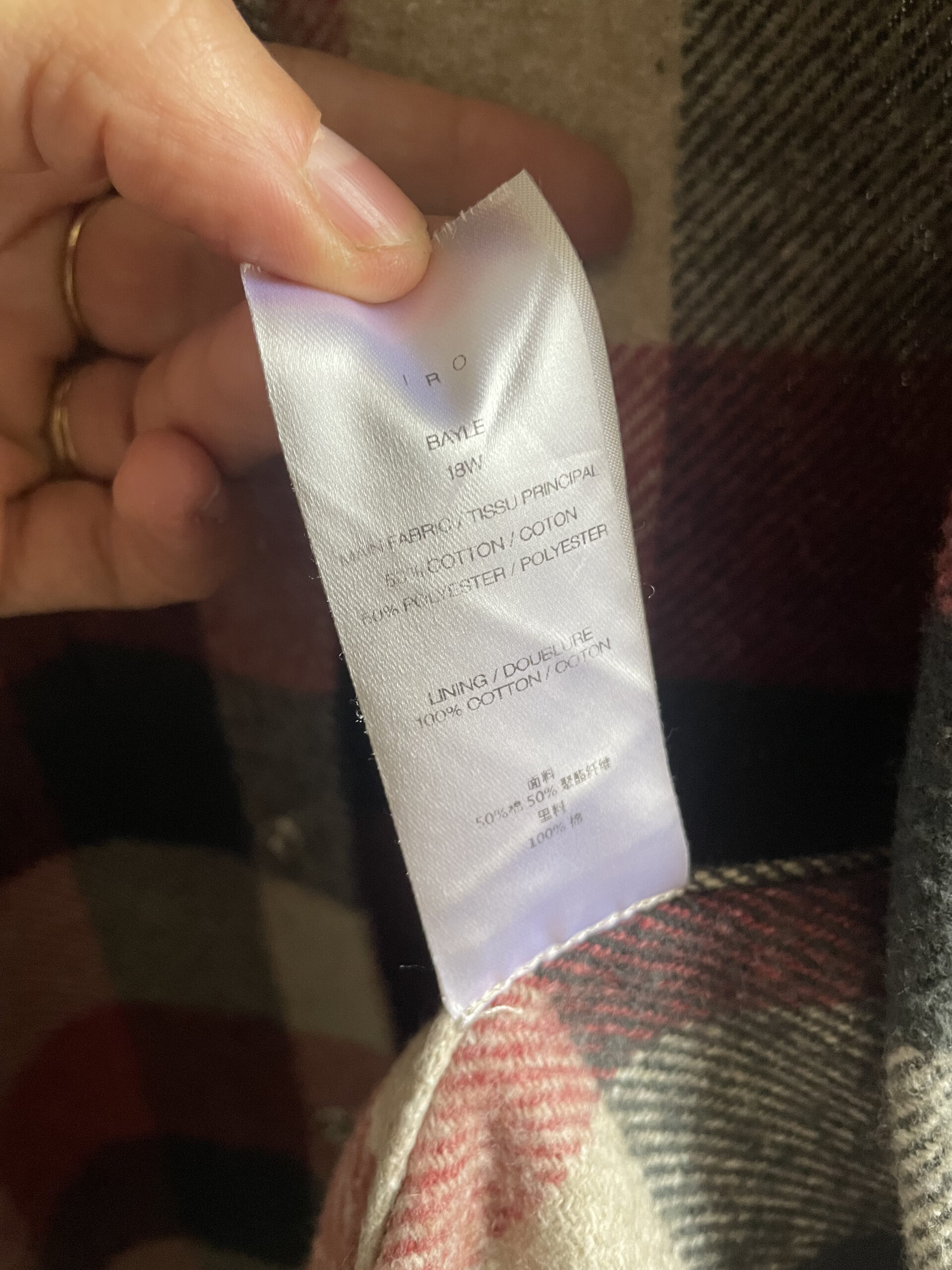 CHEMISE CARREAUX - IRO – Image 4