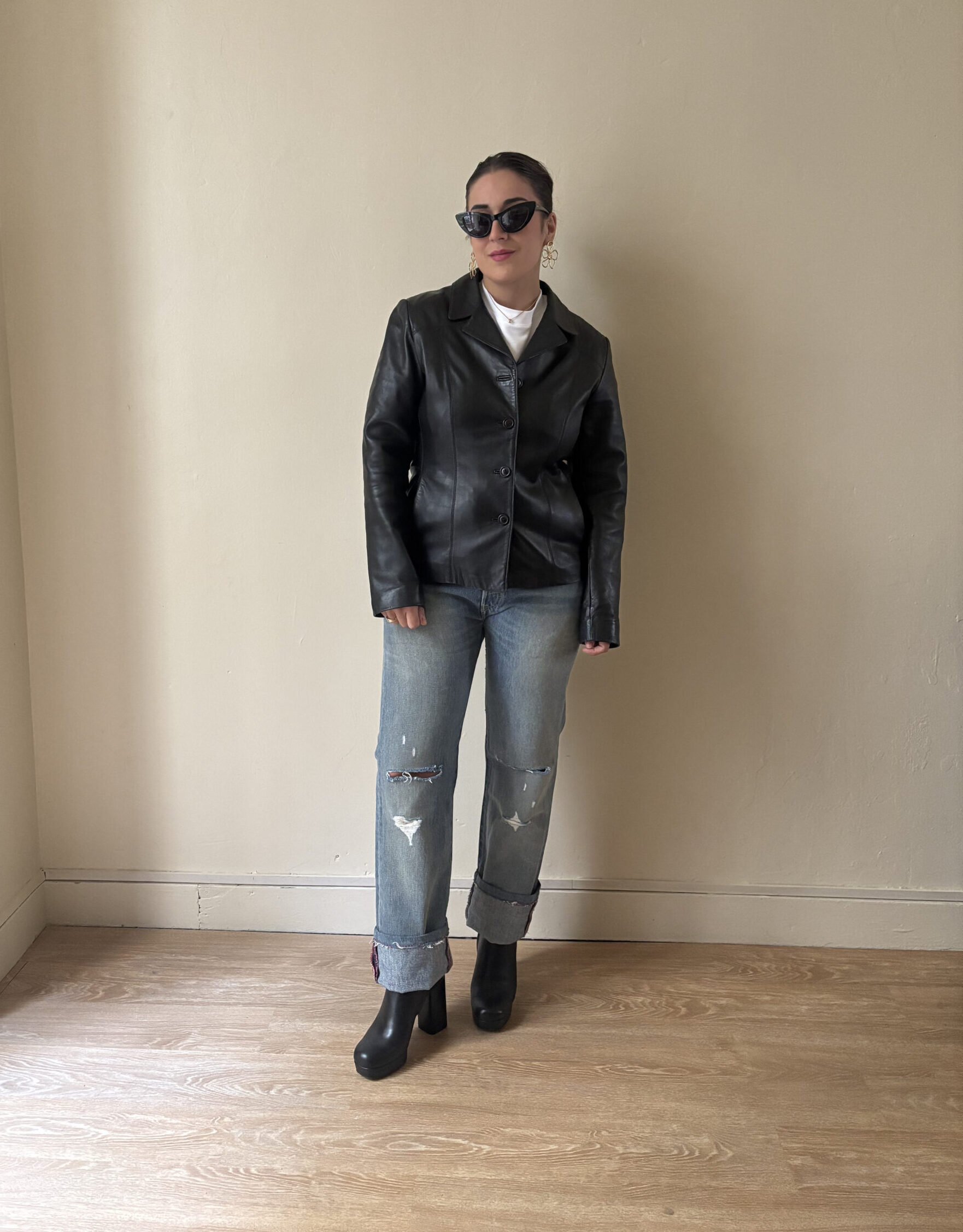 VESTE CUIR - SERGE PARIENTE – Image 2