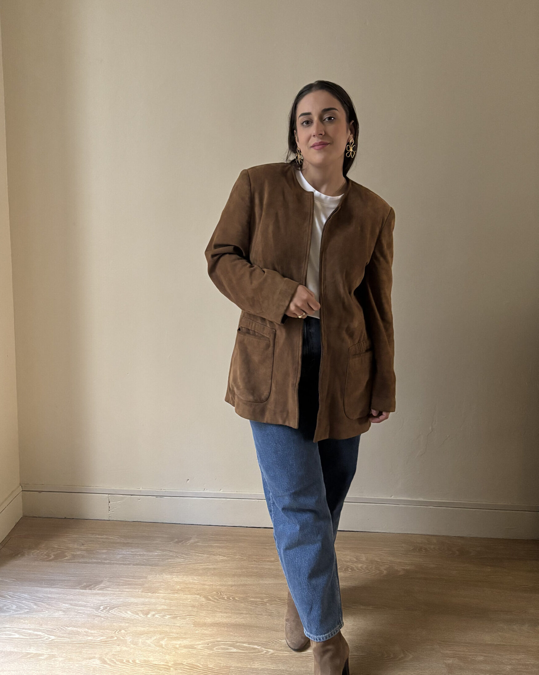 VESTE DAIM - VINTAGE – Image 2