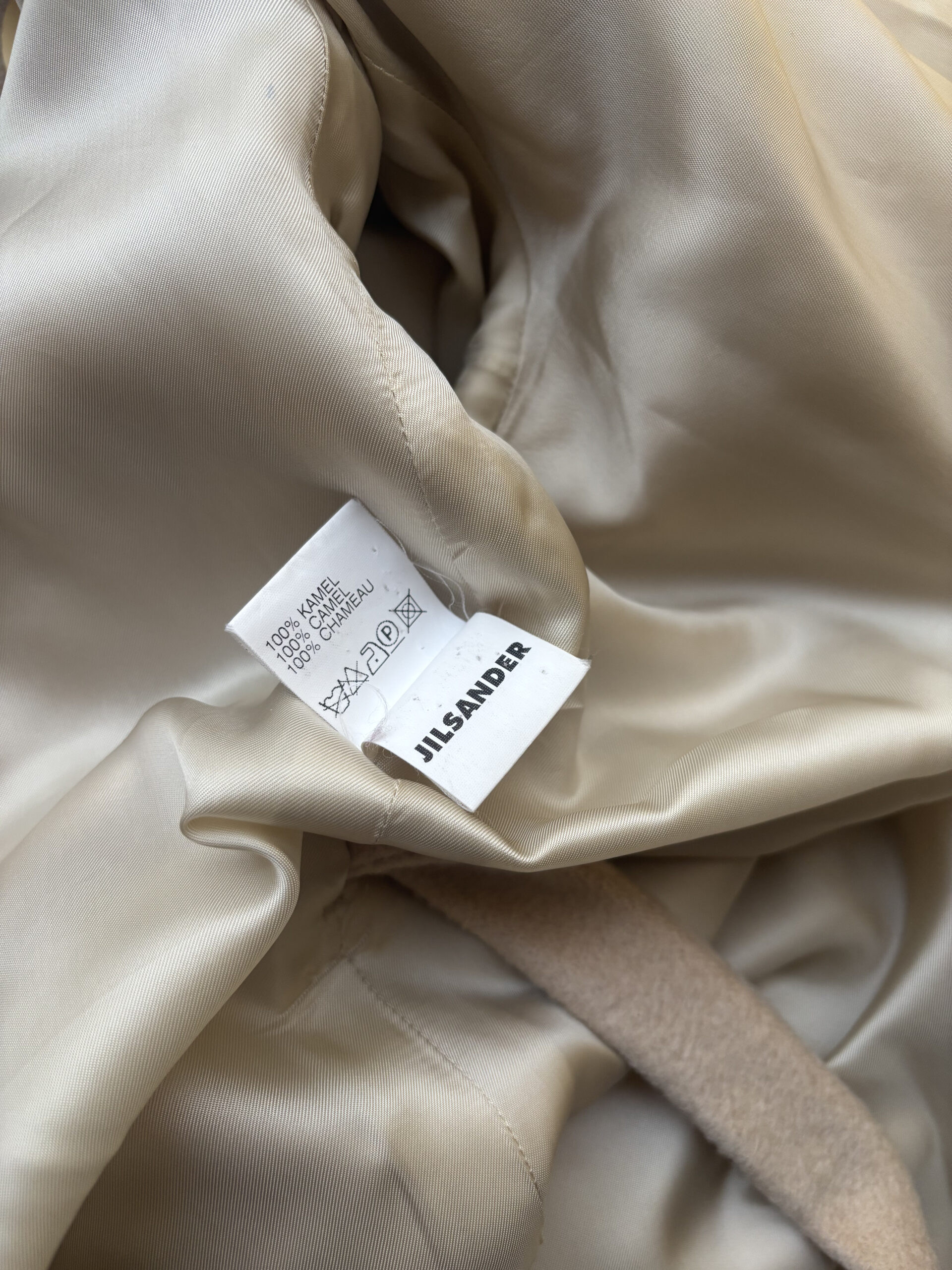 MANTEAU CREME - JIL SANDERS – Image 5