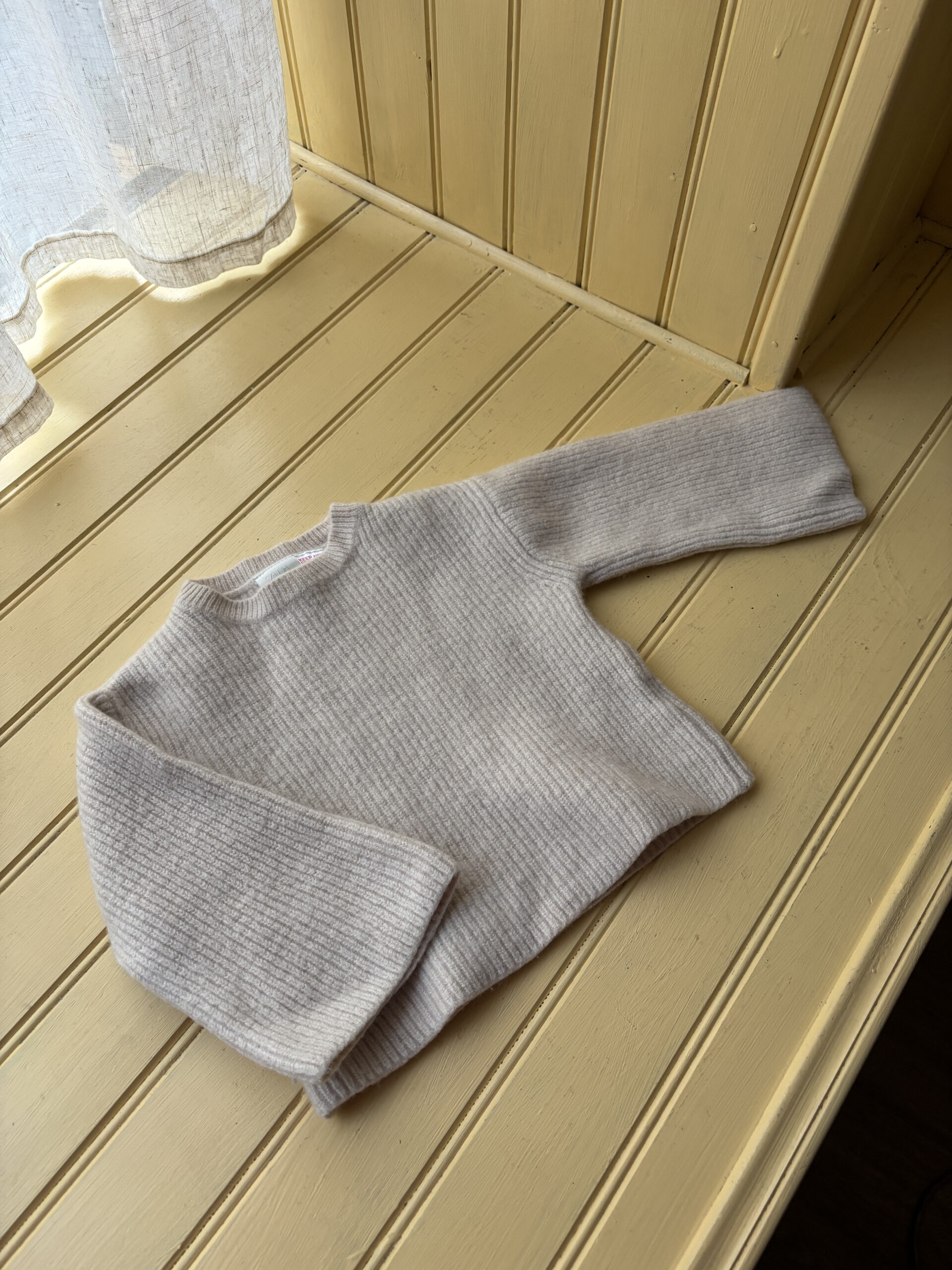 ZARA -ENSEMBLE MAILLE BEIGE – Image 2