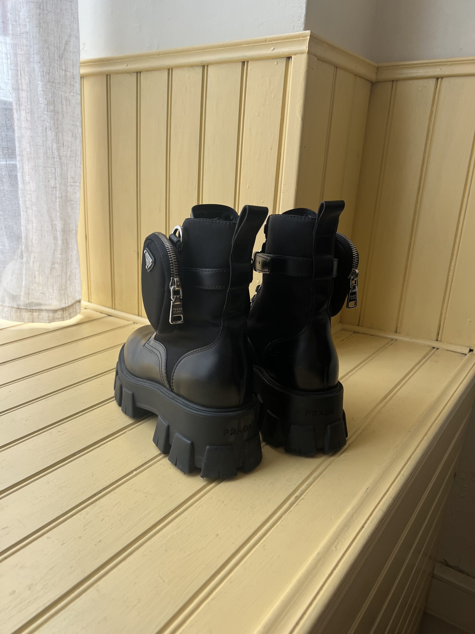 PRADA - BOTTES COMBAT MONOLITH – Image 5