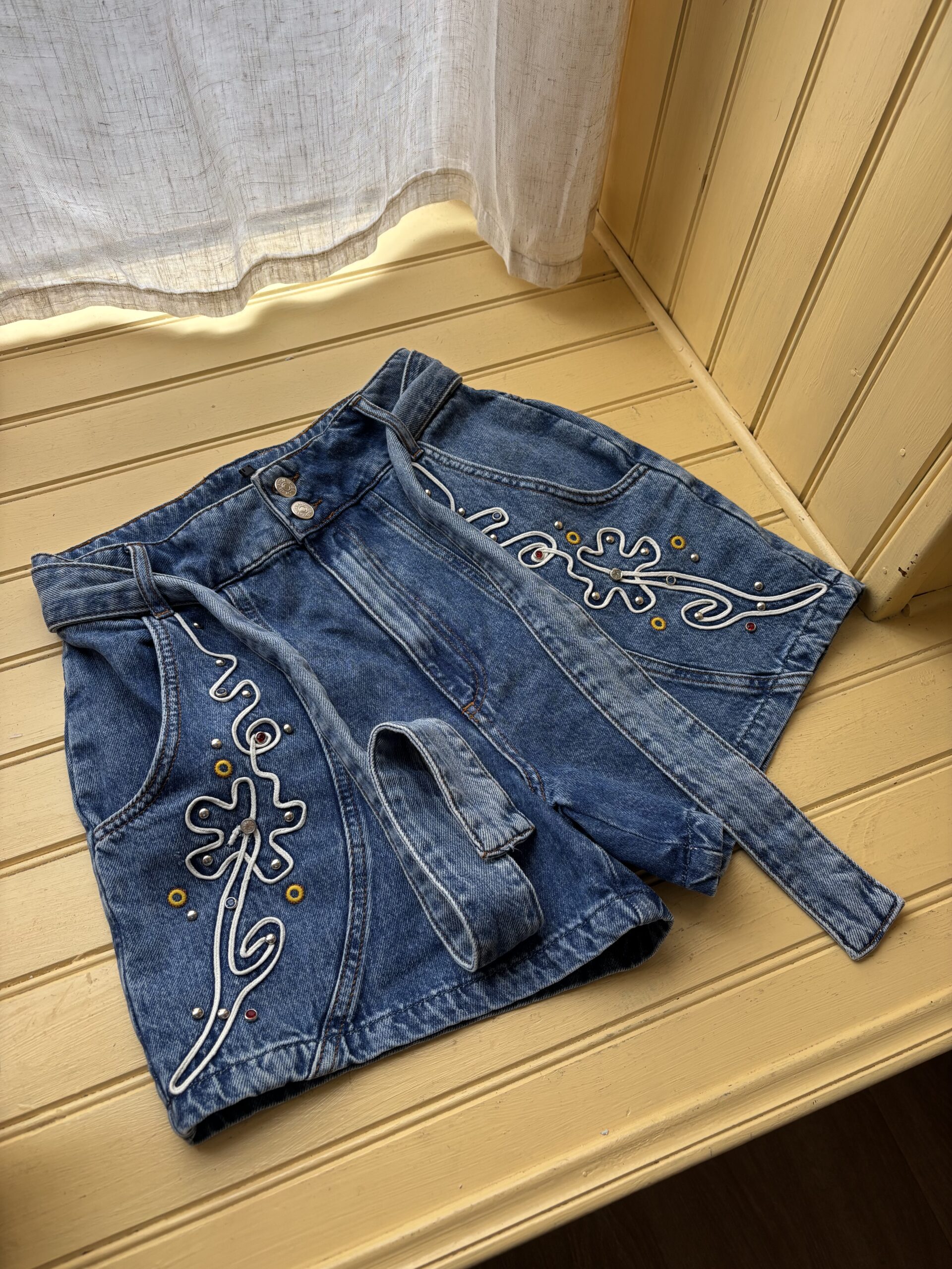 CLAUDIE PIERLOT - SHORT EN JEAN – Image 3