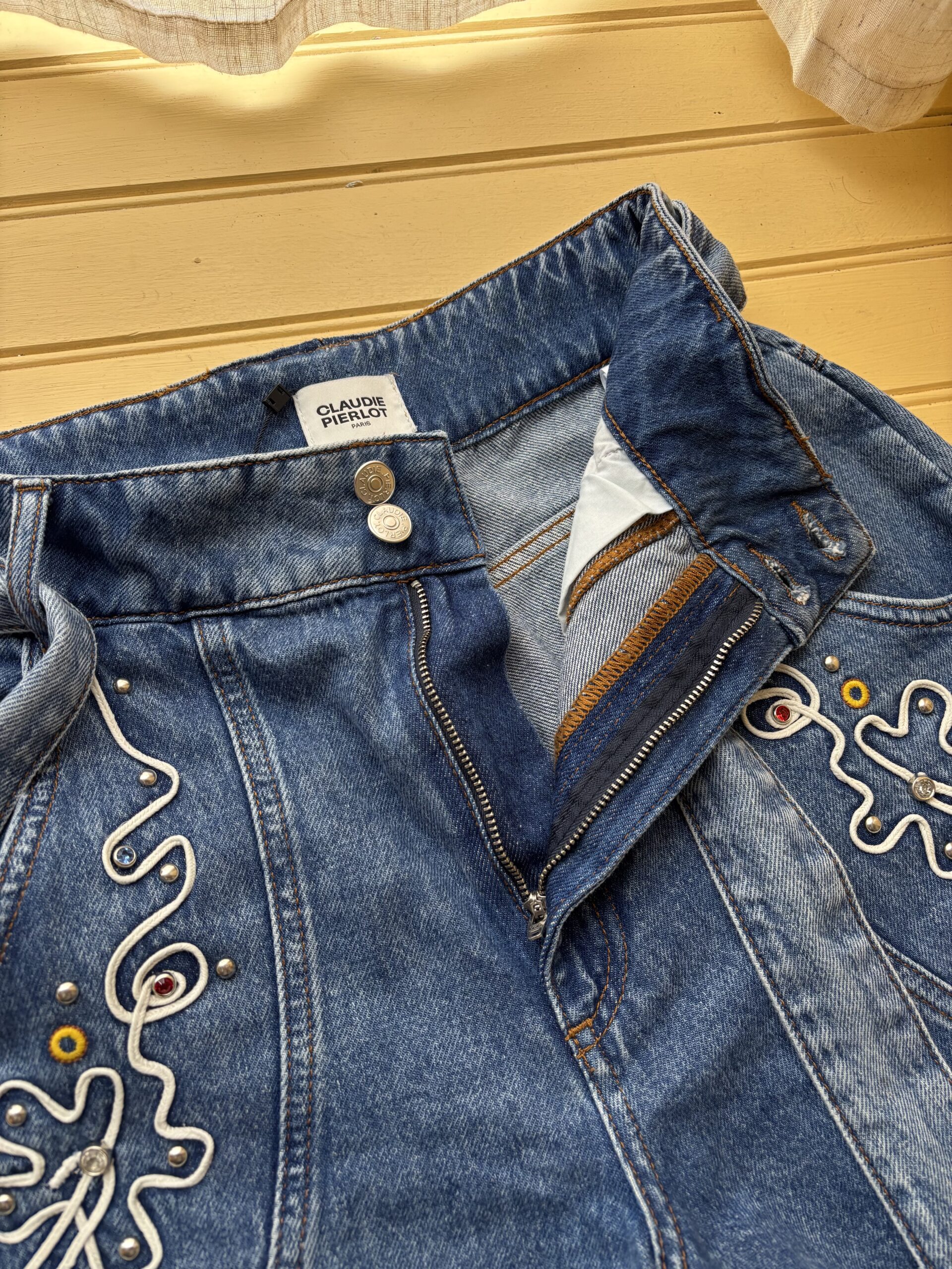 CLAUDIE PIERLOT - SHORT EN JEAN – Image 5