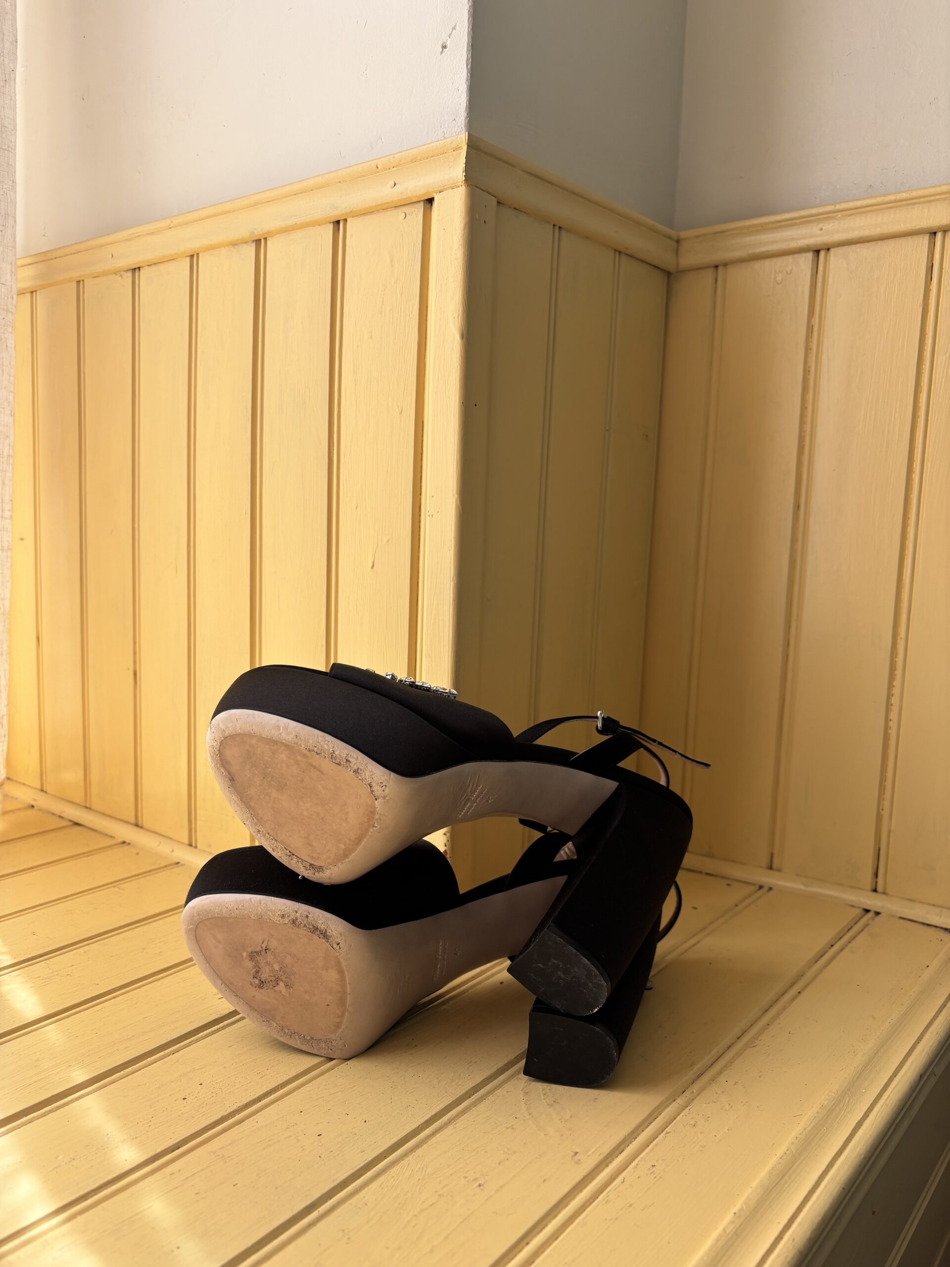 MIUMIU - TALONS NOIRS