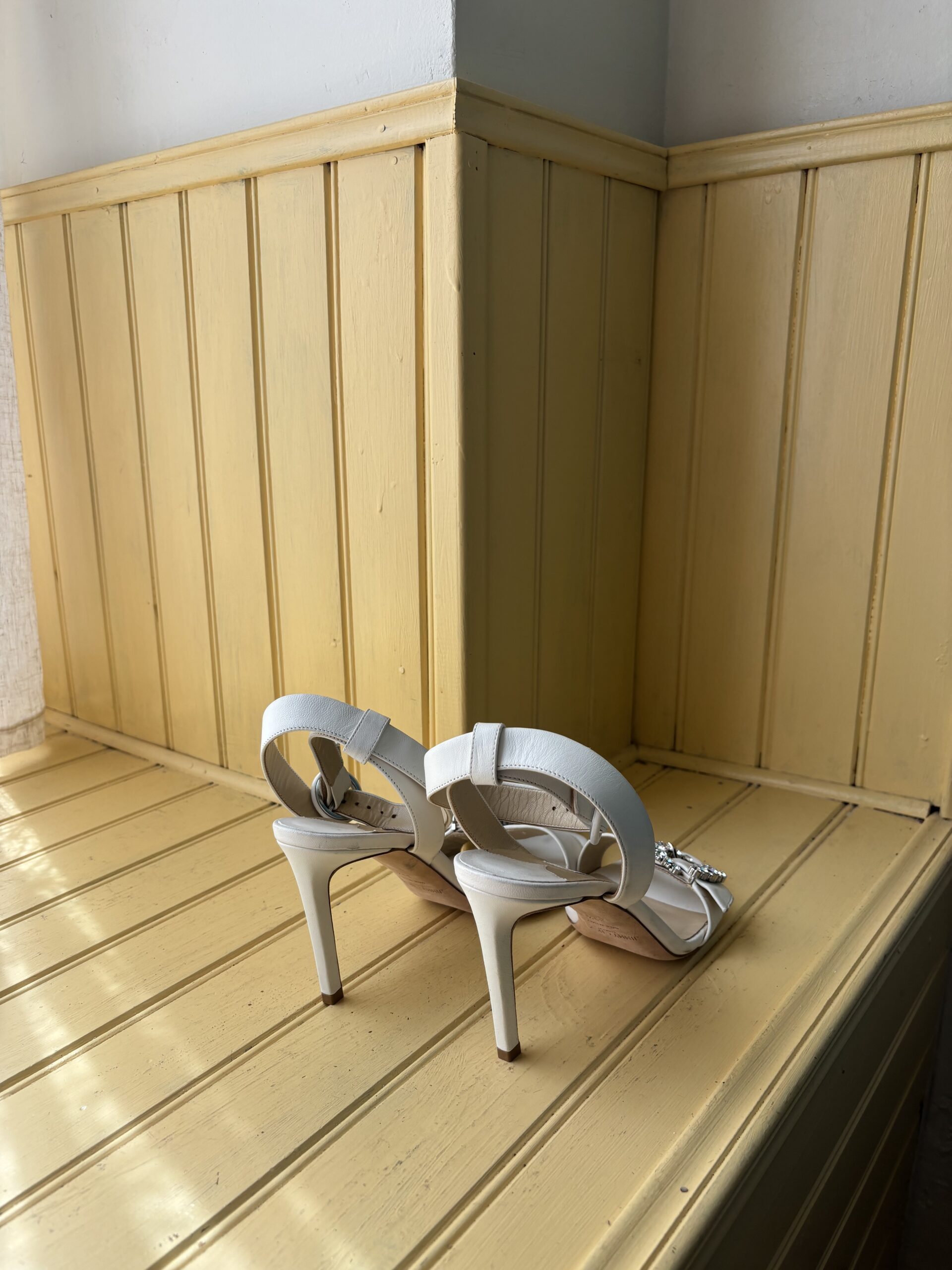 JIMMY CHOO - TALONS BLANC