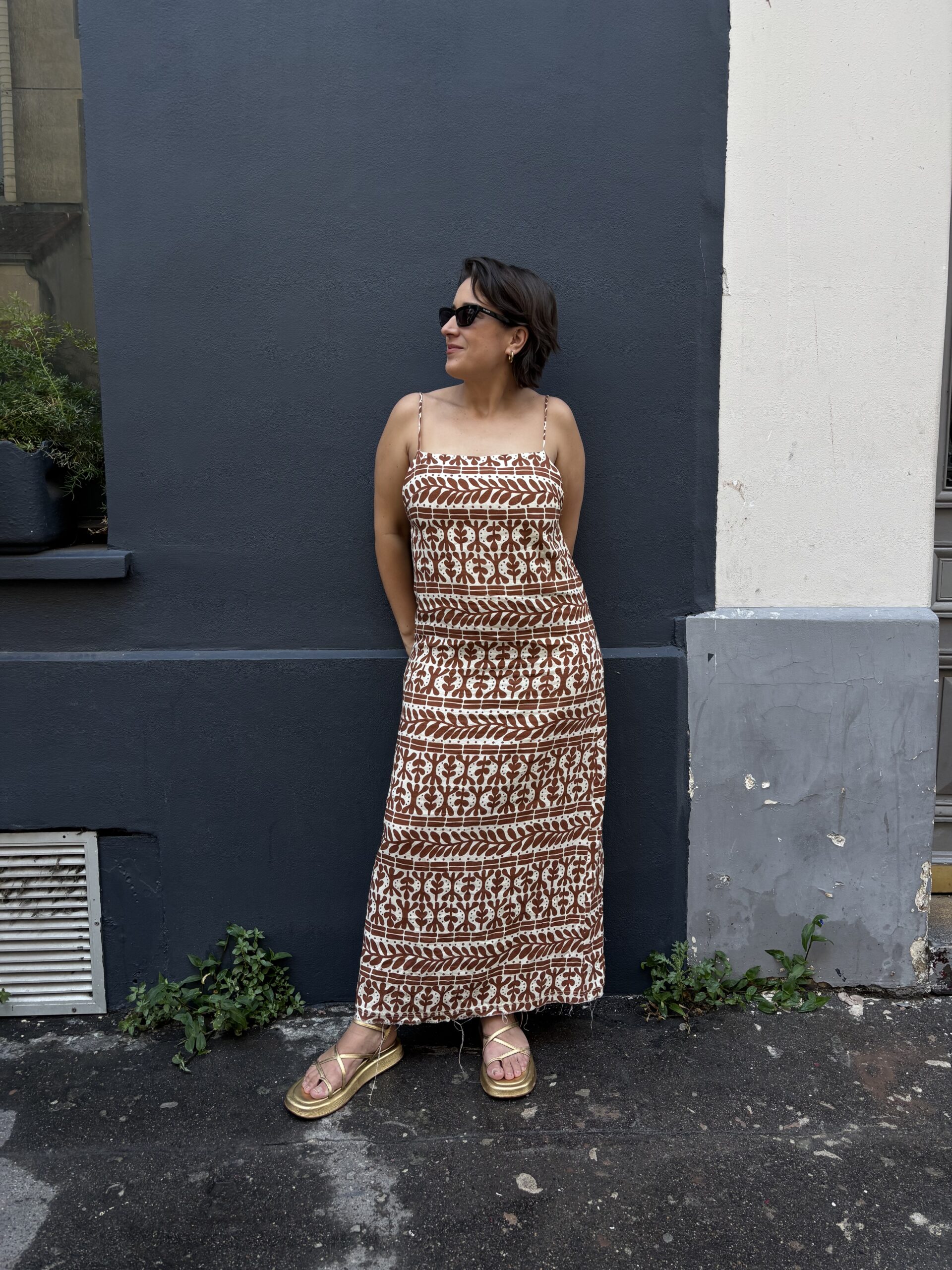 ZARA - ROBE EN LIN