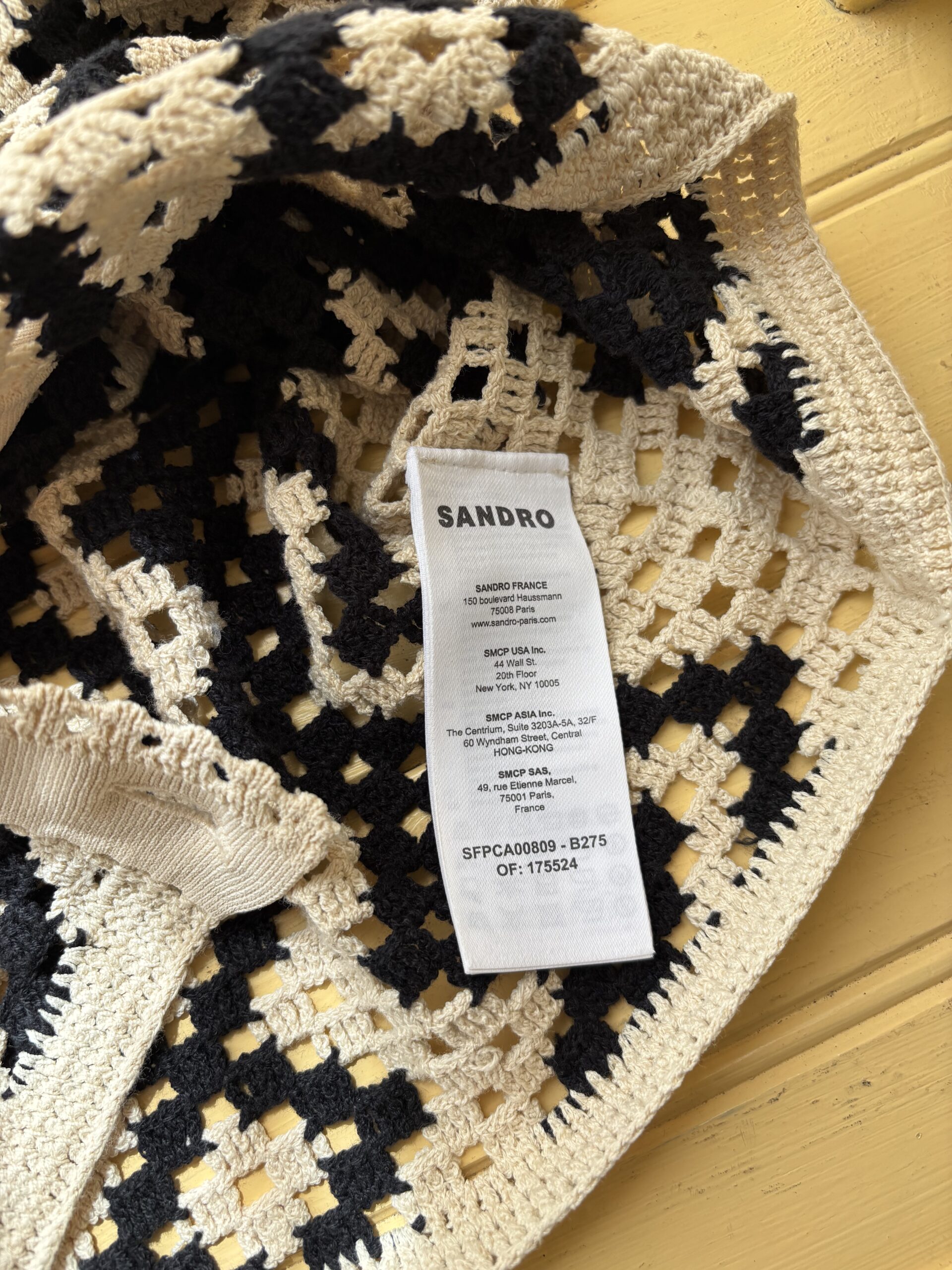 SANDRO - CHEMISE EN CROCHET