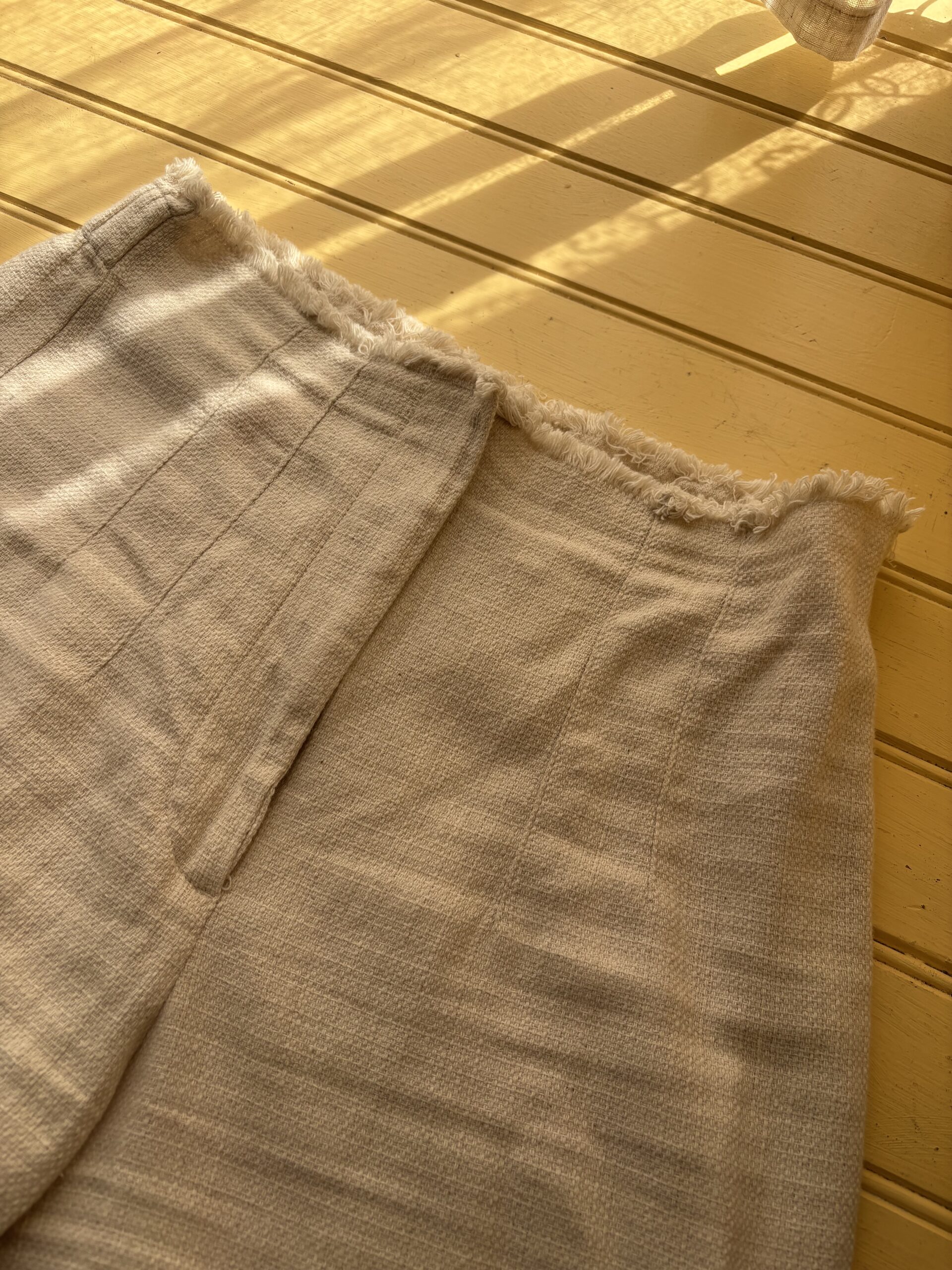 ZARA - PANTALON CRÈME