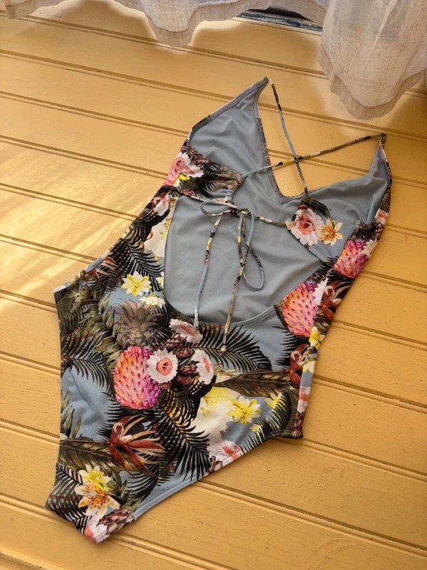 H&M - MAILLOT DE BAIN FLEURS