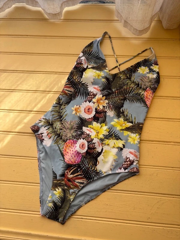 H&M - MAILLOT DE BAIN FLEURS