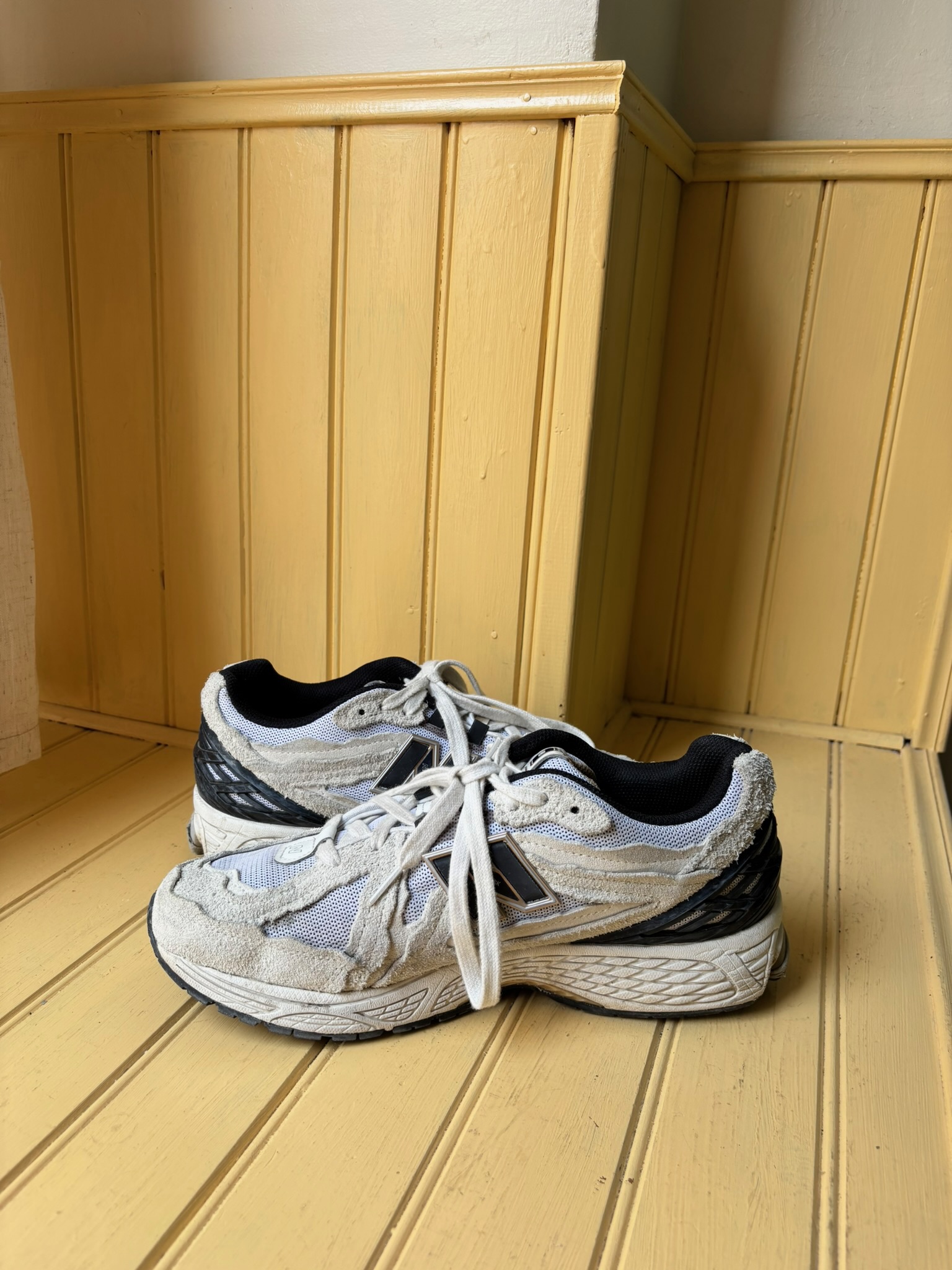 NEW BALANCE - BASKETS BLANCHES