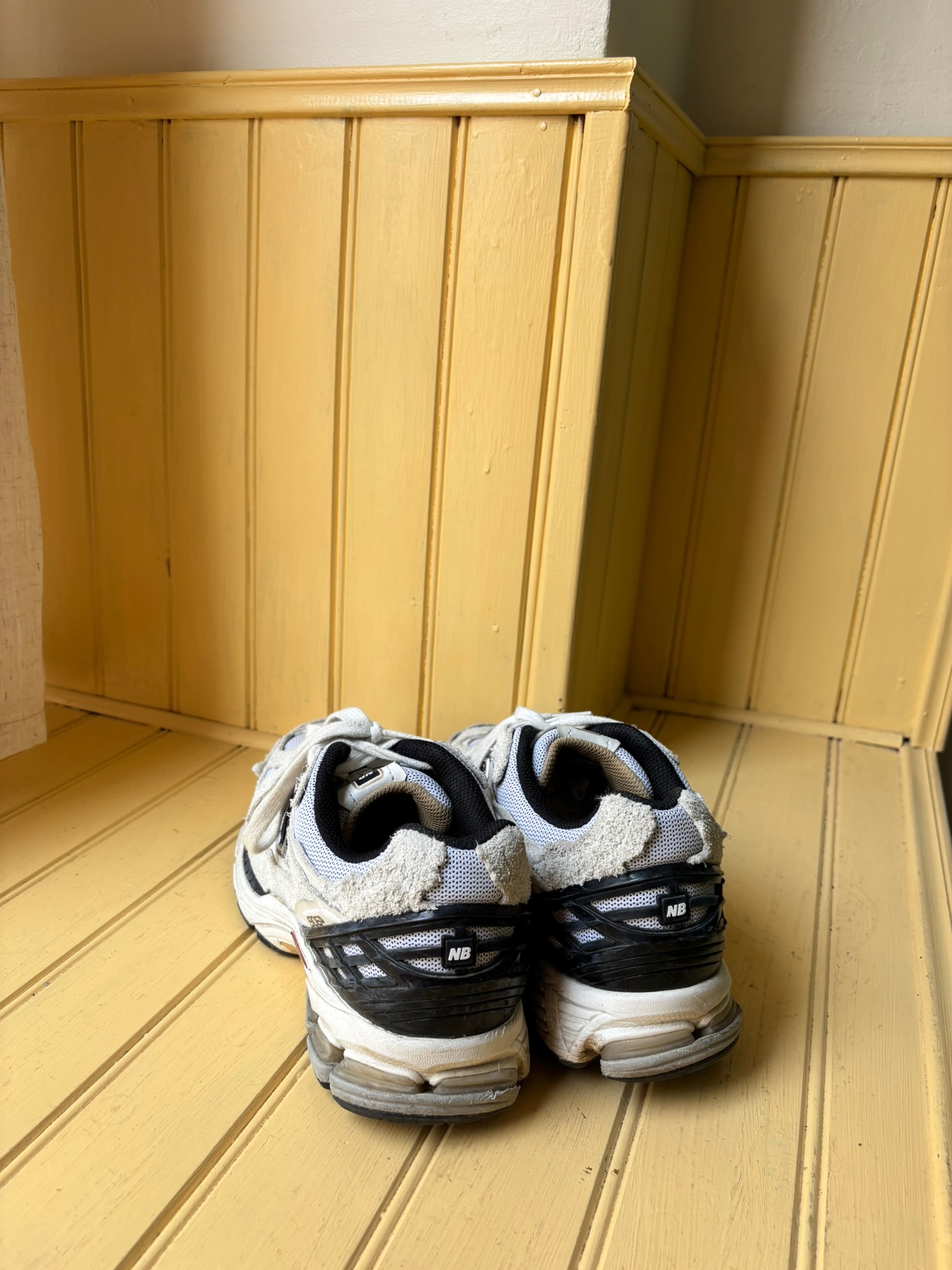 NEW BALANCE - BASKETS BLANCHES