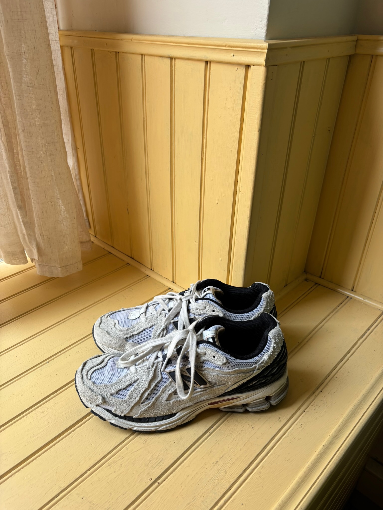 NEW BALANCE - BASKETS BLANCHES
