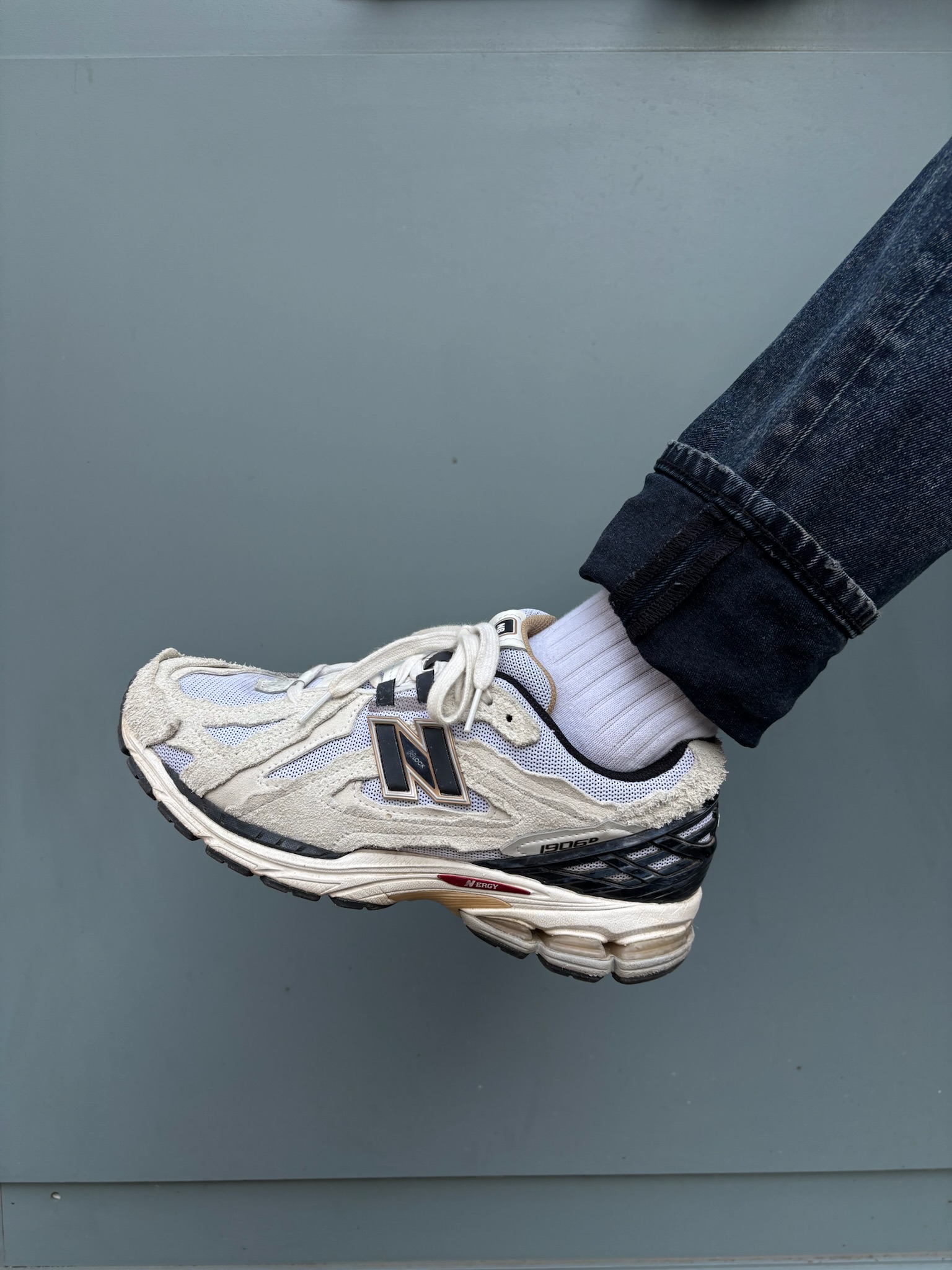 NB NEW BALANCE - BASKETS BLANCHES