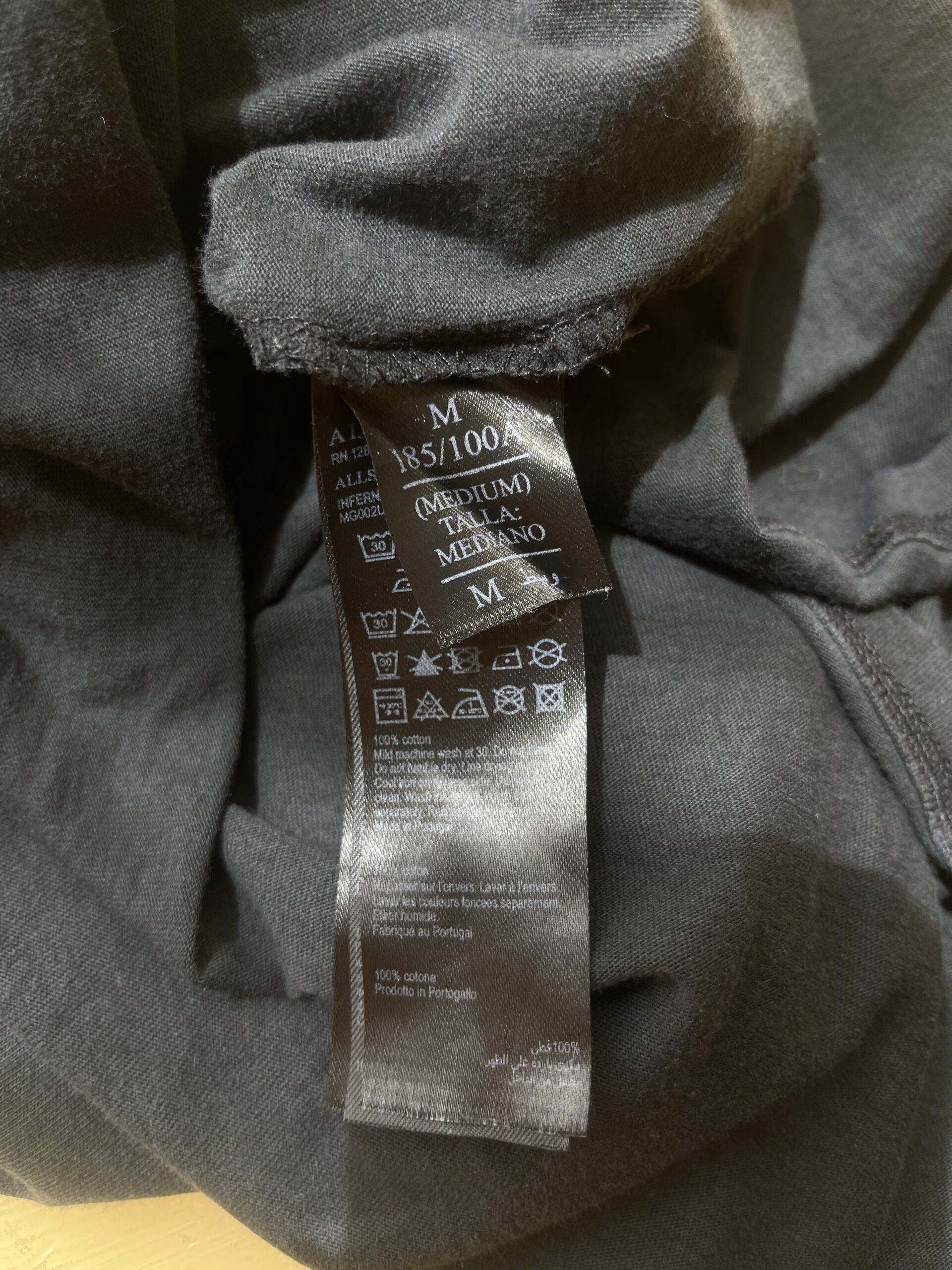 T SHIRT ALL SAINTS NOIR