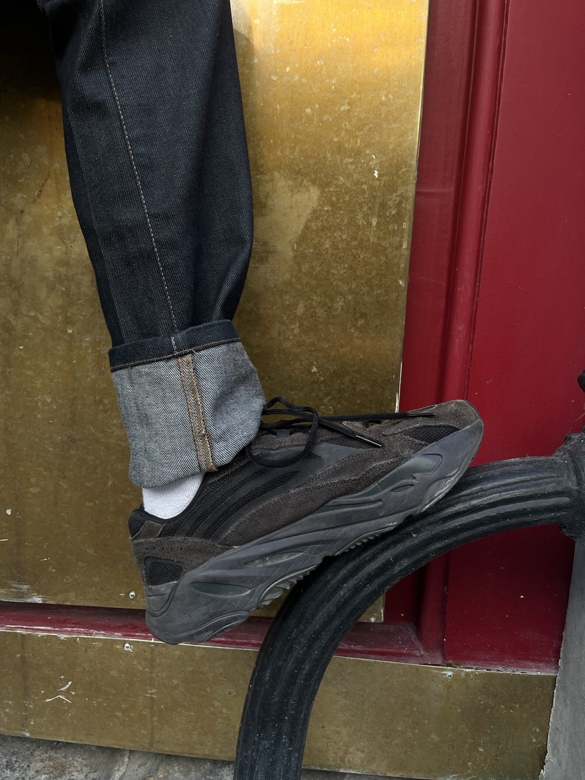 ADIDAS - BASKETS YEEZY NOIRES