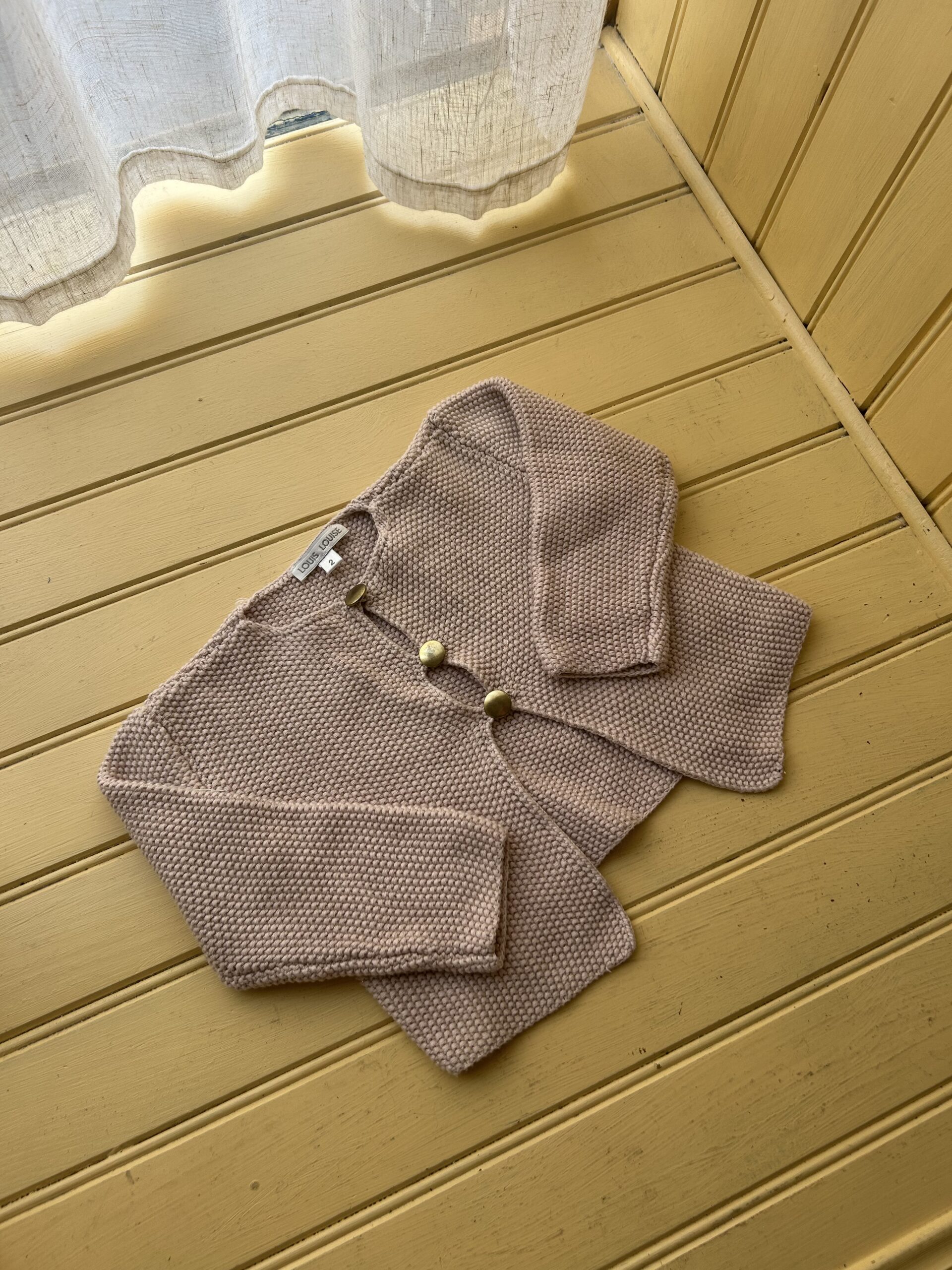 LOUIS LOUISE - GILET BEIGE